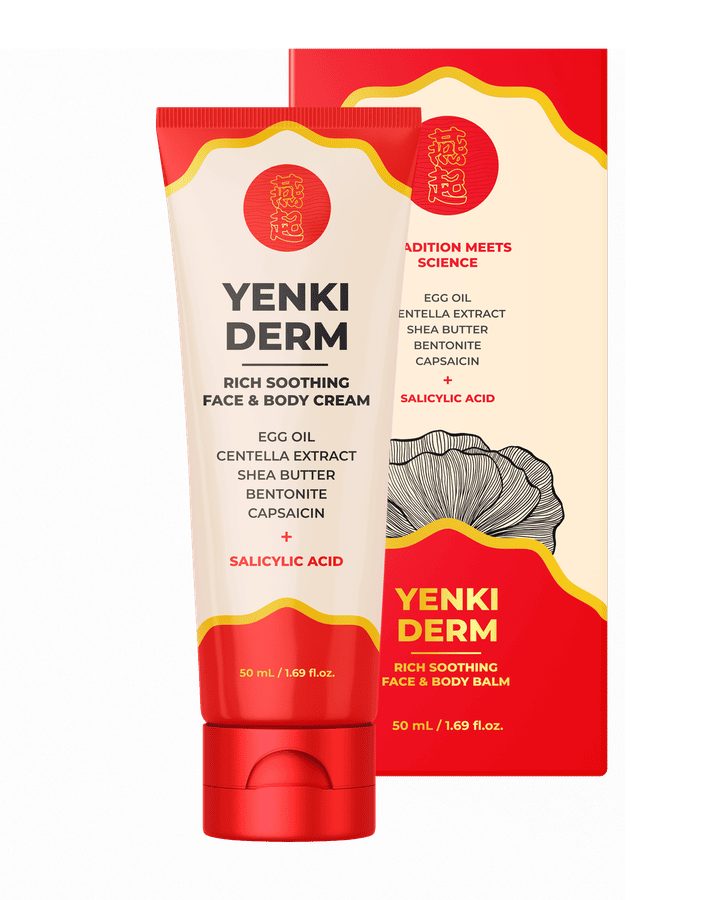 Yenki Derm bálsamo 50 ml tubo y empaque